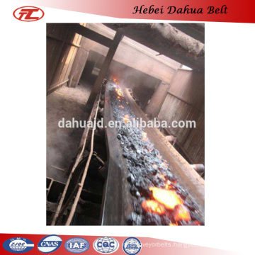 DHT-110 fire resistant rubber belt conveyor belt for coke